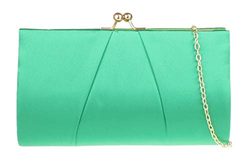 Girly Handbags Ball Haken Clutch-Bag (Grün) von Girly Handbags