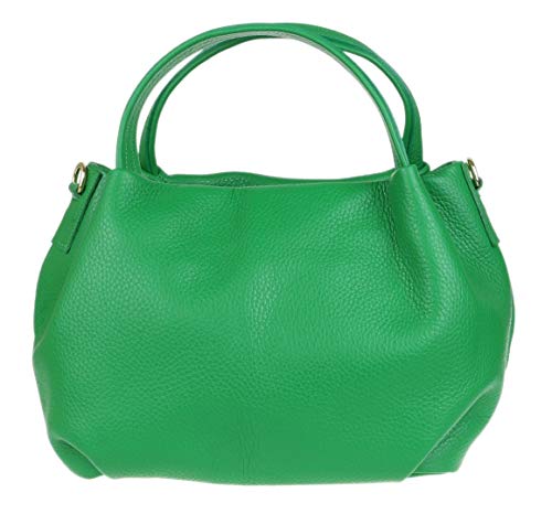 Girly Handbags Bucket-echte Leder-HandtascheHellgrün von Girly Handbags