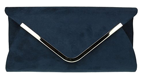 Girly Handbags Umschlag Clutch-BagMarine von Girly Handbags