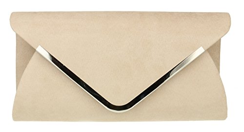 Girly Handbags Umschlag Clutch-BagNackt von Girly Handbags