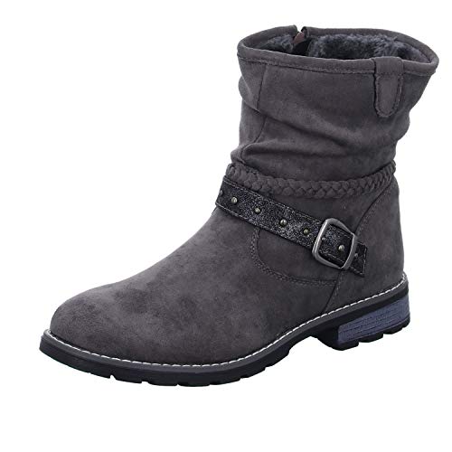 GIRLZ ONLY 17KW2021-2 Mädchen Schlupf/Klettstiefelette Warmfutter, Größe 37 von GIRLZ ONLY