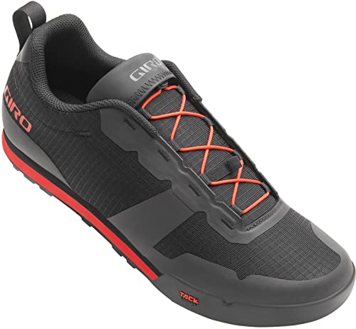 Giro Herren Tracker Fastlace Fahrradschuh, Black Bright Red, 40 EU von Giro