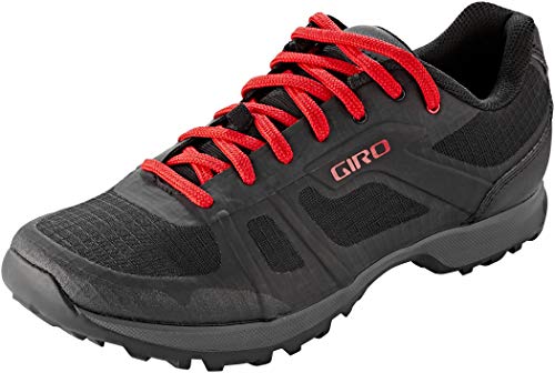 Giro Unisex – Erwachsene Gauge E-Bike|City/Urban|Freizeit Schuhe, Black/Bright red, 50 von Giro