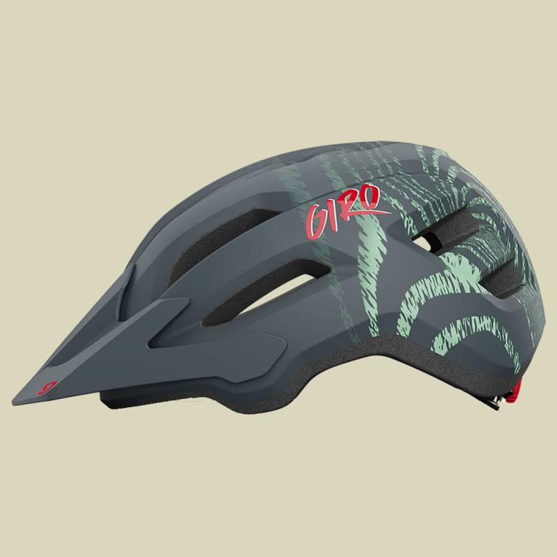 Fixture II Y grau one size - matte dark shark ripple von Giro