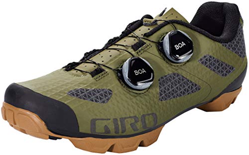 Giro Bike Herren Sector Walking-Schuh, Olive/Gum, 45 von Giro