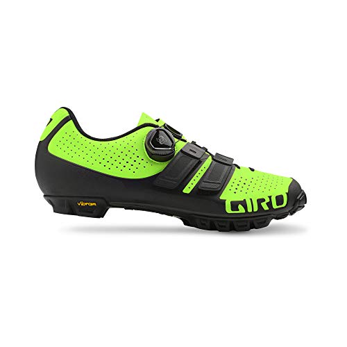 Giro Herren Code Techlace MTB Radsportschuhe-Mountainbike, Lime Black, 44.5 EU von Giro