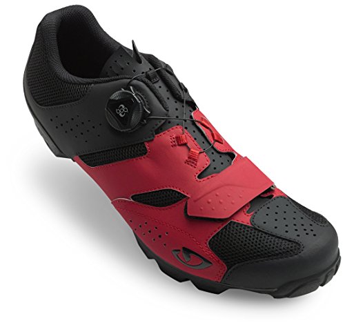 Giro Herren Cylinder Radsportschuhe-Mountainbike, Mehrfarbig (Dark Red/Black 5) von Giro