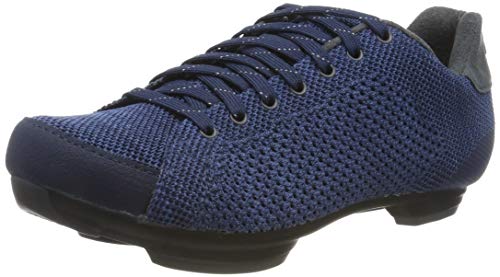 Giro Herren Republic R Knit Road Radsportschuhe-Rennrad, Mehrfarbig (Midnight/Blue Heather 000), 40 EU von Giro