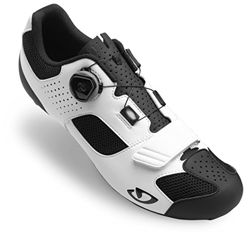 Giro Herren Trans (boa) Road Radsportschuhe-Rennrad, Mehrfarbig (White/Black 000), 41.5 EU von Giro