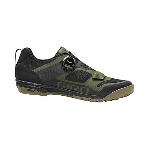 Giro Herren Ventana E-Bike|MTB Trail|Touring Schuhe, Black/Olive, 39 von Giro