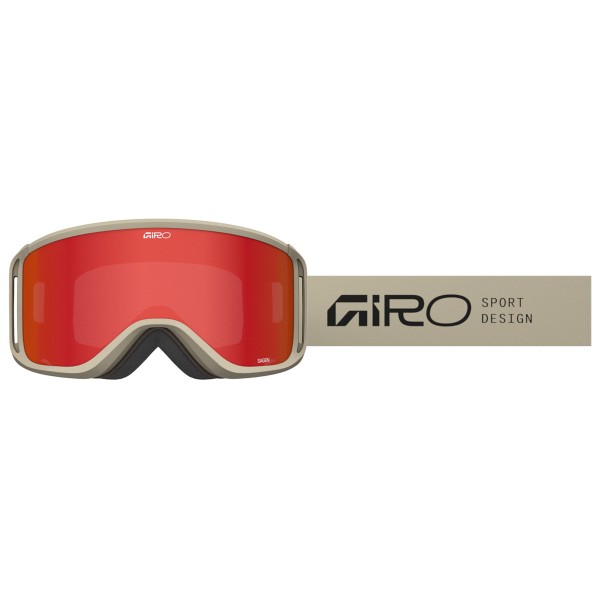 Giro - Sagen S2 (VLT 39%)/S0 (VLT 84%) - Skibrille Gr One Size rot von Giro