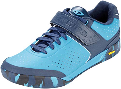 Giro Unisex Chamber Ii Radsportschuhe-Mountainbike, Mehrfarbig (Blue Jewel/Midnight 17) von Giro