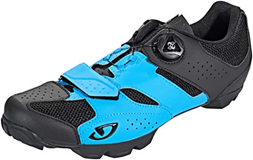 Giro Unisex Cylinder MTB Radsportschuhe-Mountainbike, Mehrfarbig (Blue Jewel/Black 000), Large von Giro