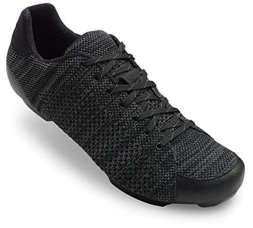 Giro Unisex Republic R Knit Road Radsportschuhe-Rennrad, Mehrfarbig (Black/Charcoal Heather 000), 37 EU von Giro