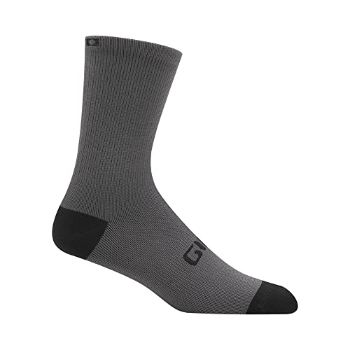 Giro Xnetic Erwachsene Fahrradsocken H2O, Kohle (2023), M von Giro