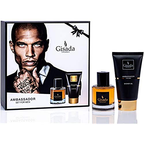 Gisada Ambassador Men Set | Eau de Parfum Spray 50 ml + Shower Gel 100 ml von Gisada