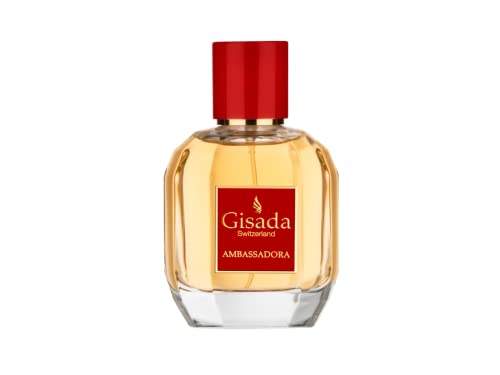 Gisada - Ambassadora | 100ml | Eau de Parfum | Parfüm für Frauen | orientalisch, süß, blumig und sehr lebendiger Frauenduft | Damenparfum |Fruchtig süß & wohlig warm für Sie von Gisada
