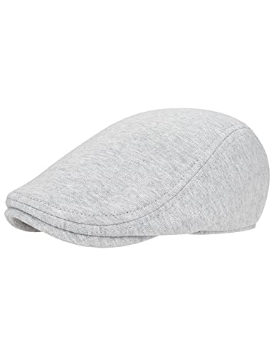 Gisdanchz Baumwolle Schiebermütze Schirmmütze Schiebermützen Flatcap Herren Flat Cap Gatsby Newsboy Hat Hellgrau Gisdanchz Baumwolle Schiebermütze Schirmmütze Schiebermützen Flatcap Herren Flat Cap Gatsby Newsboy Hat Hellgrau von Gisdanchz