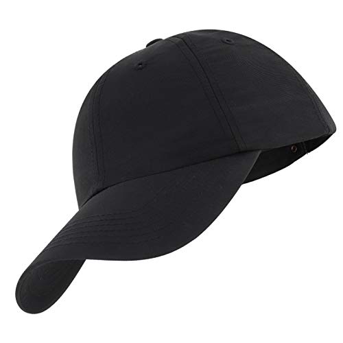 Gisdanchz Mützen Herren Caps Damen Laufmütze Mützen Laufmützen Running Cap Cappi Sport Schirmmütze Golf Cap Herren Outdoor Sonnenhut Mesh Basecap Herren Cappy Männer Baseball Cap Schwarz von Gisdanchz