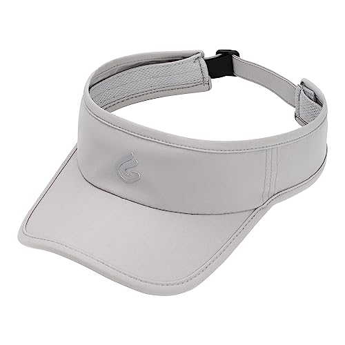 Gisdanchz Sun Visor Damen Schirmm¨¹TZE Sonnenschild Sonnenkappe Damen Visor Cap Herren Sonnenvisier Tennis Kappe Visoren f¨¹r Herren Cappy Sommer Sonnenschutz f¨¹r Kopf, Hellgrau von Gisdanchz