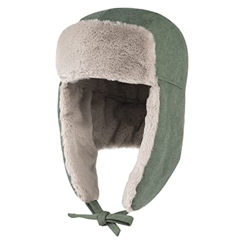 Gisdanchz Winter Hut Fliegermütze Russische Mütze Russen Uschanka Ushanka Chapka Kinder Frauen Russisch Russenmütze Wintermütze Wintermaske Russenmützen Trappermütze Mit Ohrenklappen Armee von Gisdanchz