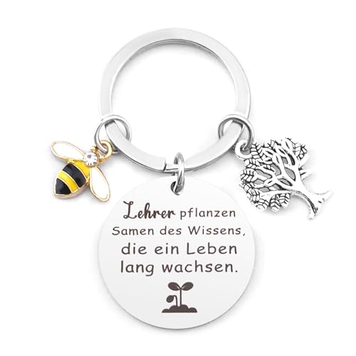 Abschiedsgeschenk Erzieherin Lehrer Geschenk,Dankeschön Geschenke,Schlüsselanhänger Lehrerinnen Erzieherin Geschenk Lehrerin Ideen Danke Geschenk,Weihnachten Lehrer,Weihnachtsgeschenke für Lehrer von Gishnia