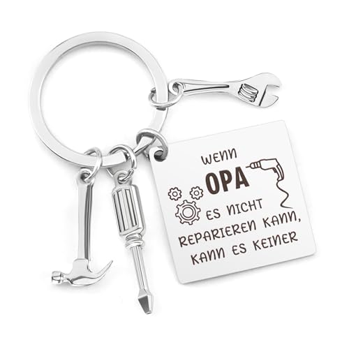 Opa Geschenk,Schlüsselanhänger Opa,Coole Geschenke für Opa Geschenk Weihnachten,Bester Opa Geschenk Geburtstag,Sinnvolle Geschenk für Opa von Enkel Enkelin Vatertagsgeschenke für Opa Valentinstag von Gishnia