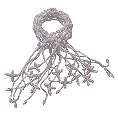 Gissroys 12 Pcs Handgefertigtes Seil Kabbala Armband 7 Knoten String Für Gekreuzte Armband Buddhist String Armbänder Für Frauen Männer Jungen Mädchen Silber Armbänder Frauen von Gissroys