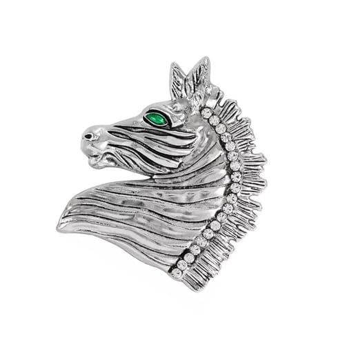 Eindringlich Gestalteter Pferdestift Safe Legierung Handgefertigtes Outfit Enhancer Kleidungszubehör Modische Tierarme Brosche Nachhaltiger Modeschmuck von Gissroys