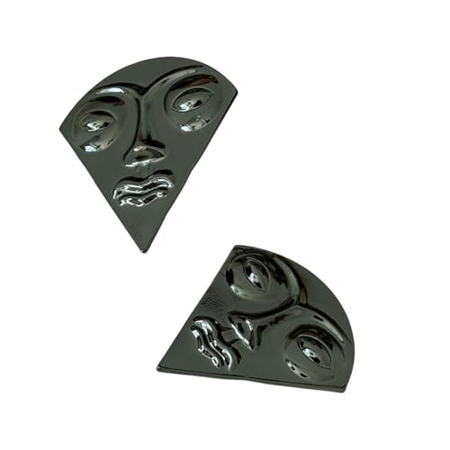 Einzigartige Dreiecksgesichts Designs Ohrringe Für Frauen Mit Großen Augen Und Lippen Tragbar Für Partys Vorräte Und Ausstellungen Modeohrringe von Gissroys