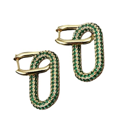 Einzigartige Herzohrschnallen Star Charme Ohrringe Geometrische Mode Weibchen Ohrschmuck Für Party Und Täglich Geometrische Dangelohrringe Geeignet von Gissroys