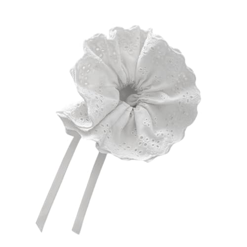 Elegante Spitzenausstattung Kordelzug Haarbindungen Für Frauen Weiche Und Stilvolle Verrücktheiten Ideal Für Verschiedene Haartypen Nonslip Scrunchie von Gissroys