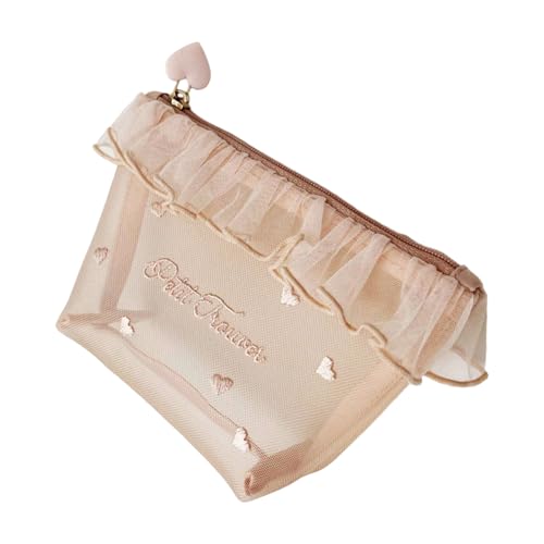 Ergonomische Kosmetiktasche mit mehreren Fächern, verschleißfestes Design, Make-up-Tasche für Damen und Mädchen, verschleißfeste Make-up-Tasche für den täglichen Gebrauch, D, Mass Beauty von Gissroys