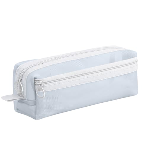 Gissroys Clear Pencil Case Hohe Kapazität Bleistiftbeutel Marker Organisatoren Aufbewahrungstaschen Reisekosmetikbeutel Für Erwachsene Schüler Klarer Stift Organizer von Gissroys
