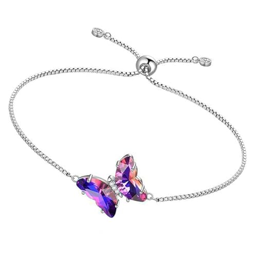 Gissroys Delicate Schmetterlingskristalle Armbandzubehör Für Frauen Mit Robusten Legierungsmaterialien Und Komfortablen Eigenschaften Schmetterlingsarmelement von Gissroys