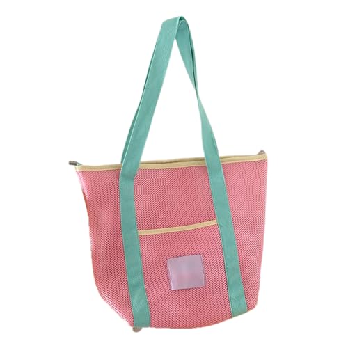 Gissroys Faltbare Reisetaschen Mit Mesh Design Leichtes Tragbares Umhängetasche Urlaub Handtasche Für Strand Freien Essentielles Polyester Mesh Strandtasche Für Den von Gissroys