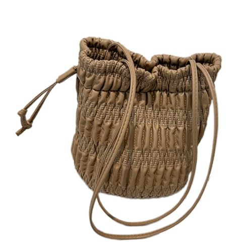 Gissroys Frauen Pendeln Taschen Mode Achselhöhle Bag Bucket Trendy Handtaschen Plisdern Schulter Einfacher Unterarm Frauen Schulter Mode Achsel von Gissroys