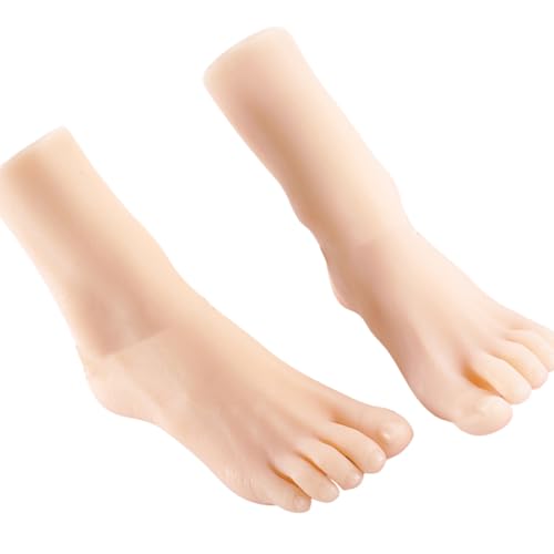Gissroys Größe 36 Frauen Realistic Foot Model Foot Replicas Weiche TPE Textur Geeignet Für Display Training Und Kunstreferenz Weiche TPE Mannequin Füße Für Schmuck von Gissroys