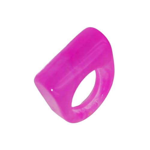 Gissroys Minimalistische Harz Geometrische Ringe Bequemer Unisex Schmuck Mit Hellfarb Auswahl Minimalistischer Geometrischer Moderinge von Gissroys