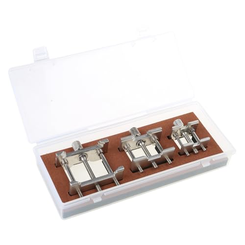 Gissroys Multisue Uhrenbewegungshalter, 3-in-1-Größe, Uhrenreparatur-Befestigungsbasis für Herren- und Damenuhren zur Wartung, Uhrwerkhalter von Gissroys