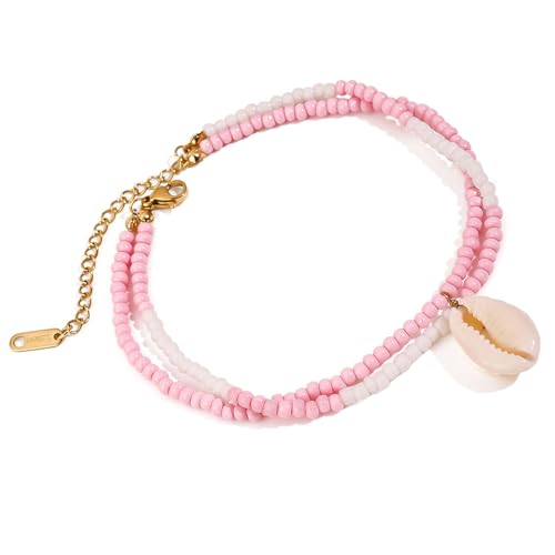 Gissroys Oceanics Inspirierte Plastik Fußkettchenschmuck 6 Tropicals Styles Wasserdicht von Gissroys