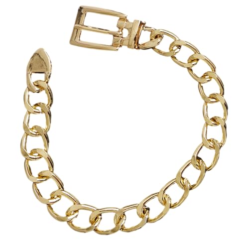 Gissroys Punkstile Kochet Armband Legierungs Kubanverbindungsschuhkette Für Stiefel Elegante Knöcheldekorationen Modische Frauen Legierungs Knöchelkette Stiefel von Gissroys