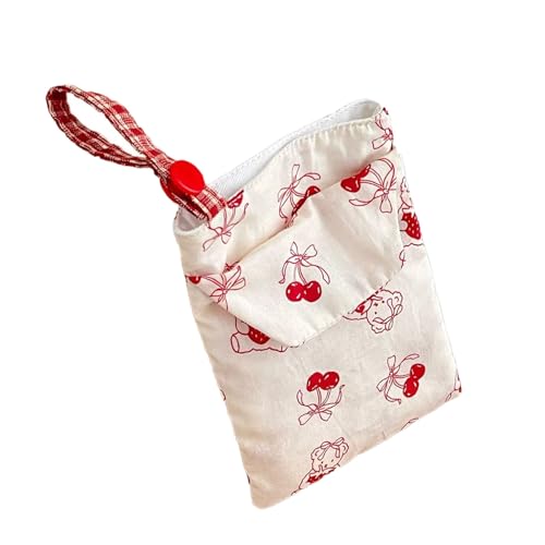 Gissroys Schöne Bleistiftbeutel Ästhetik Bleistift Gehäuse Stiftbeutel Rote Kaninchen Beutel Stift Case Schulbürozubehör Beutel Rote Kaninchen Praktisch Schön von Gissroys