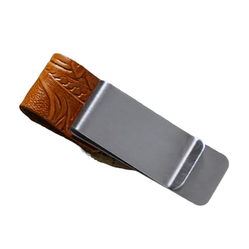 Gissroys Stifthalter Mit Clip 0.9x2.76inch Leder Stifthalter Notebook Single Slot Sleeve Für Journalplaner Stilvolle Organisatoren von Gissroys
