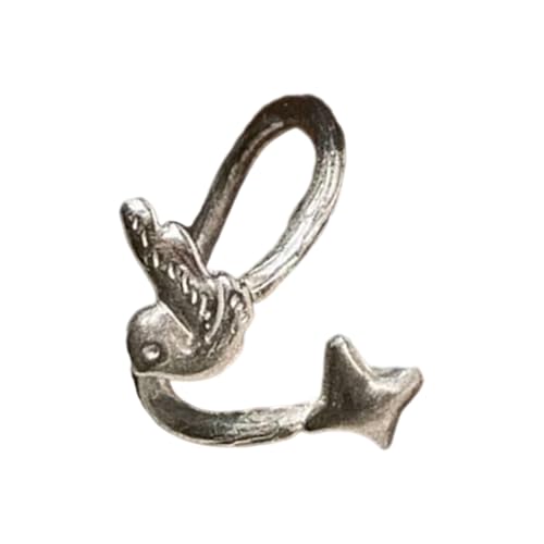 Gissroys Stilvolle Vogelsternringe Open Designs Für Customes Fit Sturdy Legierung Schmuck Vielseitig Für Lässige Oder Formelle Outfits Verstellbare Vogelsternringe von Gissroys