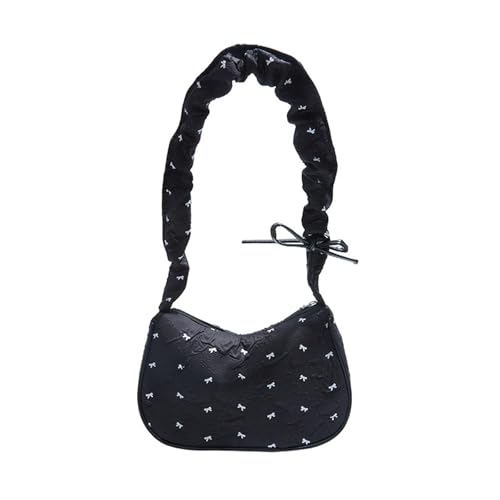 Gissroys Stylish Damen Achselhalterung Leichter Stoff Umhängetasche Mit Bowknot Detail Für Tägliche Pendelpendelstile Stilvolle Achselhalterung Gissroys Stylish Damen Achselhalterung Leichter Stoff Umhängetasche Mit Bowknot Detail Für Tägliche Pendelpendelstile Stilvolle Achselhalterung von Gissroys