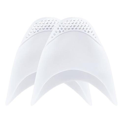 Gissroys Zehenschutz Silikon Gel Pointe Toe Caps Deckt Weiche Pads Protectors Für Ballettschuhe Frauen Mädchen Fußpflege Werkzeug Weichgel Cover von Gissroys