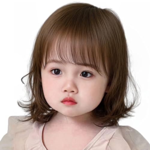 Hitzebeständige Faser Kinder Perücken Weich Einstellbare Netzbasis Perfekt Für Leistungen Täglich Benutze Einfache Wartung Kinder Rollenspiele Rollenspiele von Gissroys