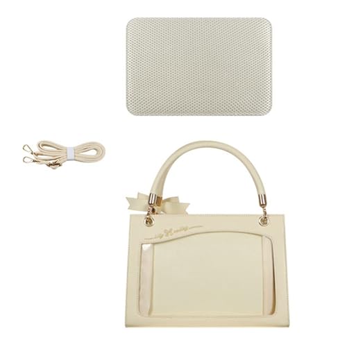 Klare ITabag Umhängetasche Pin Display Crossbody Bag School Japanische Stile Messenger Bogen Geldbörse Und Handtasche Itabag Bögen Handtasche Klarer Schulter Japanischer Stil Crossbody von Gissroys
