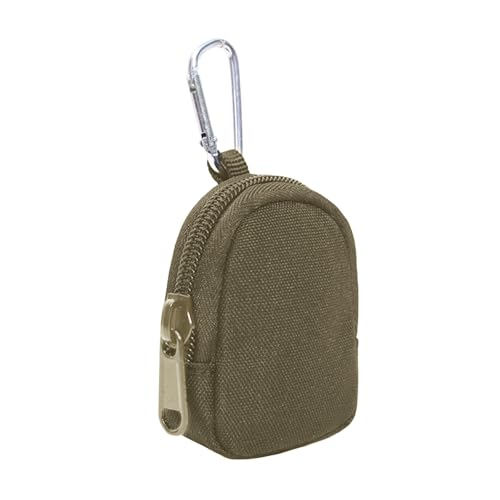 Kleine Geldbörse für Herren, Münzgeldbeutel, Tasche mit Schnalle, Outdoor-Hüfttasche, Kopfhörerbeutel für Camping, Wandern, a von Gissroys